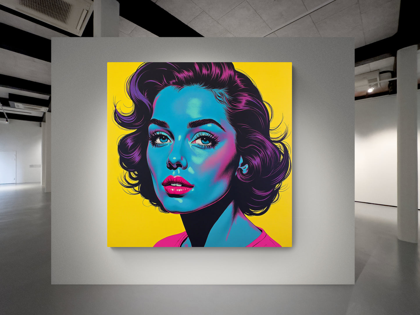 "Limited Edition" Digital Print - Blue Bombshells - #3 of 10.