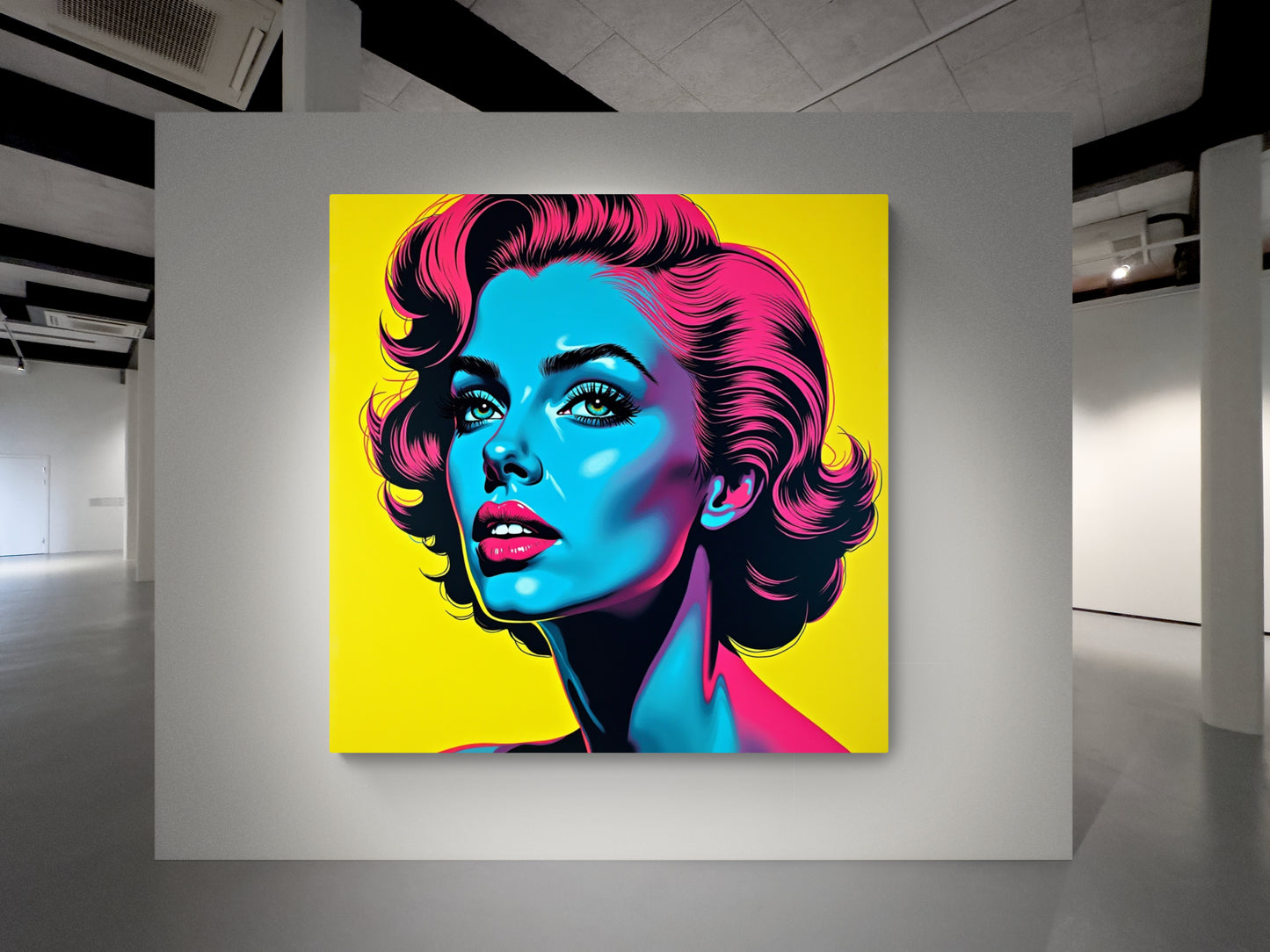 "Limited Edition" Digital Print - Blue Bombshells - #10 of 10.