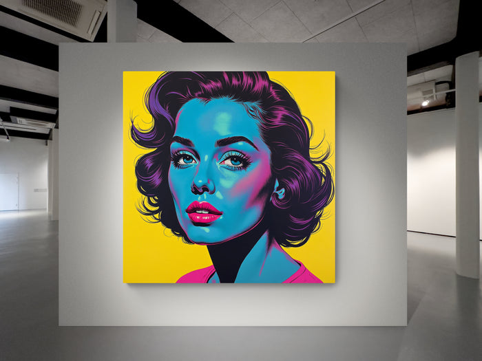 "Limited Edition" Digital Print - Blue Bombshells - #3 of 10.