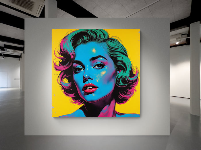 "Limited Edition" Digital Print - Blue Bombshells - #2 of 10.