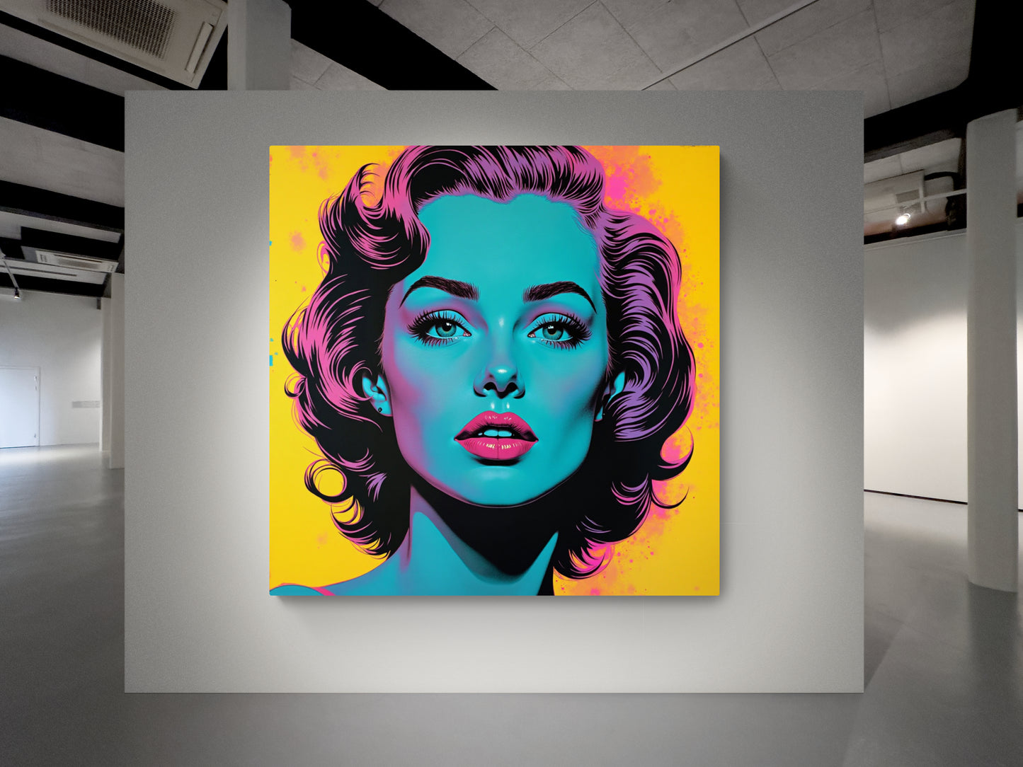 "Limited Edition" Digital Print - Blue Bombshells - #4 of 10.