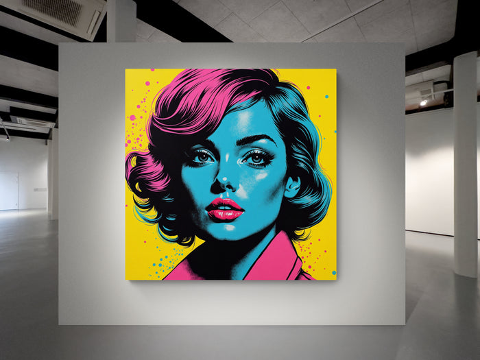 "Limited Edition" Digital Print - Blue Bombshells - #6 of 10.