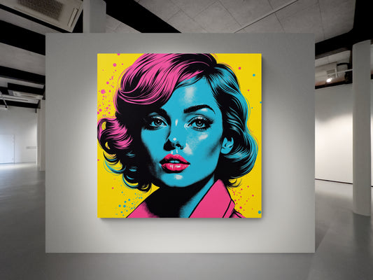 "Limited Edition" Digital Print - Blue Bombshells - #6 of 10.