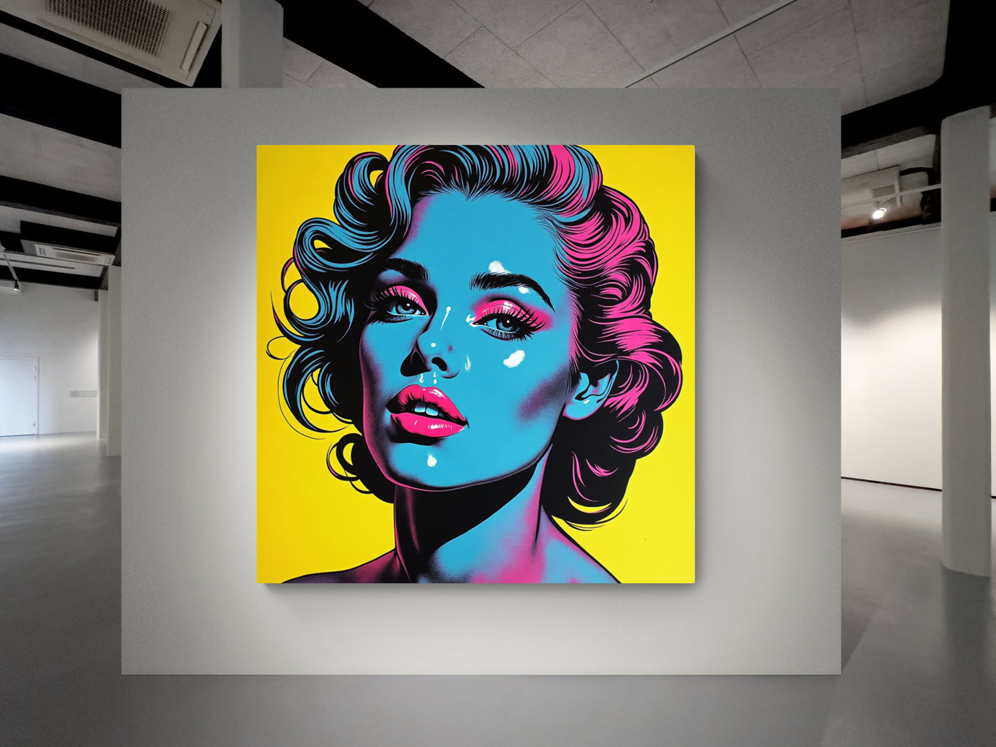 "Limited Edition" Digital Print - Blue Bombshells - #7 of 10.