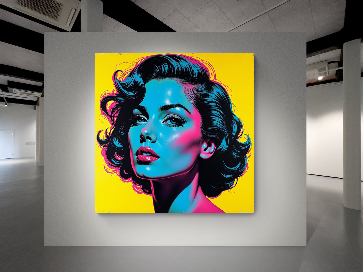 "Limited Edition" Digital Print - Blue Bombshells - #8 of 10.