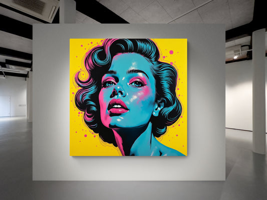 "Limited Edition" Digital Print - Blue Bombshells - #9 of 10.